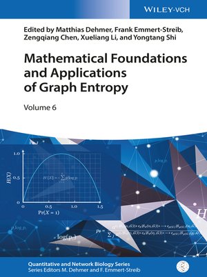 cover image of Mathematical Foundations and Applications of Graph Entropy